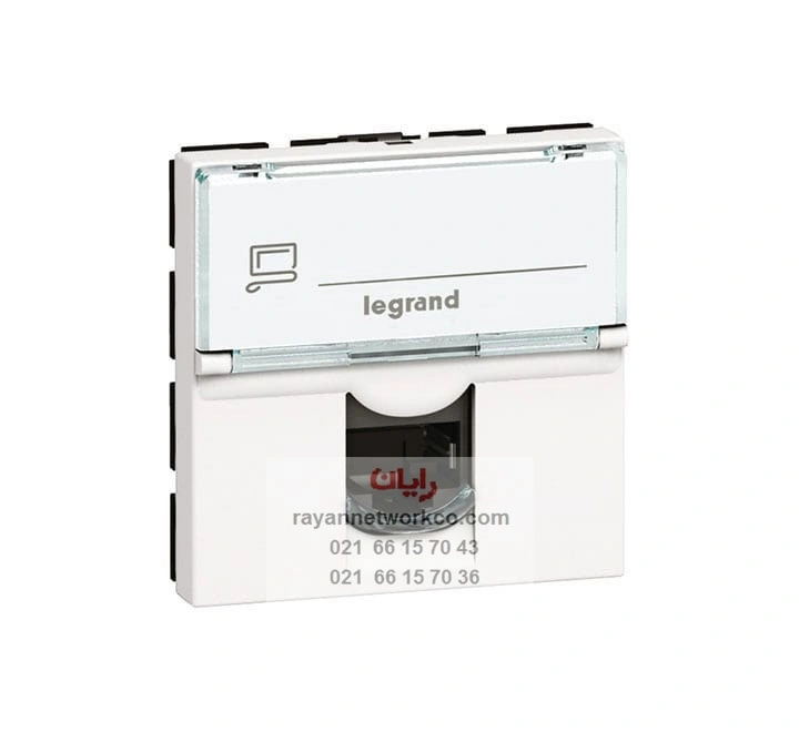 کیستون لگراند Cat6 STP دو ماژول(پهن) 076566