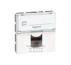 کیستون لگراند Cat6 UTP دو ماژول(پهن) 076564