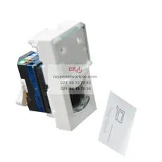 کیستون لگراند Cat6 UTP تک ماژول(باریک) 076561