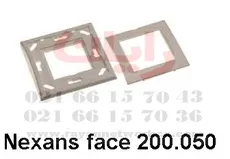  قاب پریز شبکه توکار نگزنس 200.050