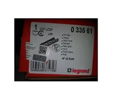 پچ پنل لگراند 24 پورت Cat6 UTP با پارت نامبر 033561